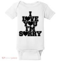 Gracie I Love You IM Sorry Baby Bodysuit thumb 0