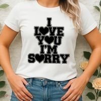 Gracie I Love You IM Sorry Women's T-Shirt thumb 2
