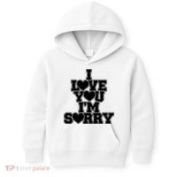 Gracie I Love You IM Sorry Kids Hoodie thumb 0