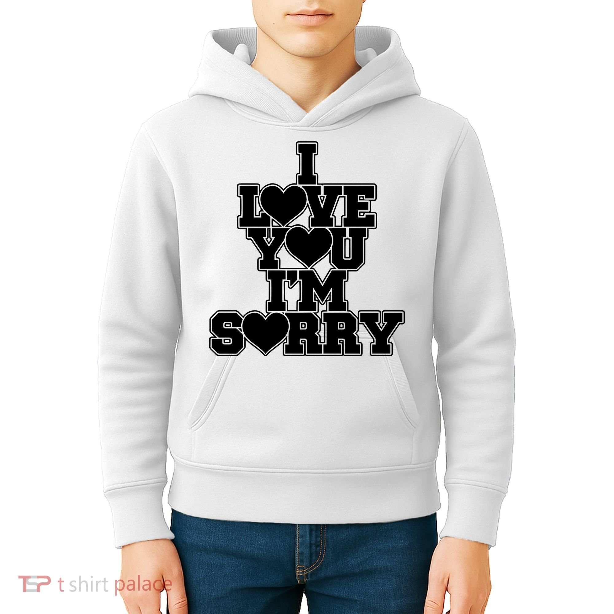 Gracie I Love You IM Sorry Kids Hoodie