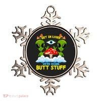 Get In Loser We Are Doing Butt Stuff Alien Ufo Funny Alien Ornament thumb 0