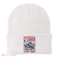 Get In Loser 1776-2026 We're Crossing The Delaware Beanie thumb 0