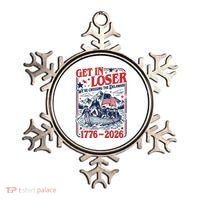 Get In Loser 1776-2026 We're Crossing The Delaware Ornament thumb 0