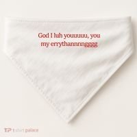 God I Luh Youuuuu You My Errythannnngggg USA-Made Doggie Bandana thumb 0