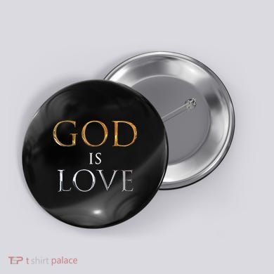 GOD IS LOVE Button