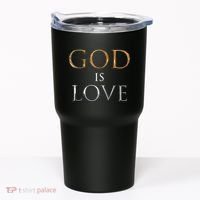 GOD IS LOVE Tumbler thumb 0