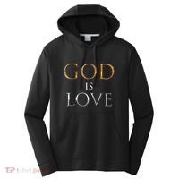 GOD IS LOVE Performance Fleece Hoodie thumb 0
