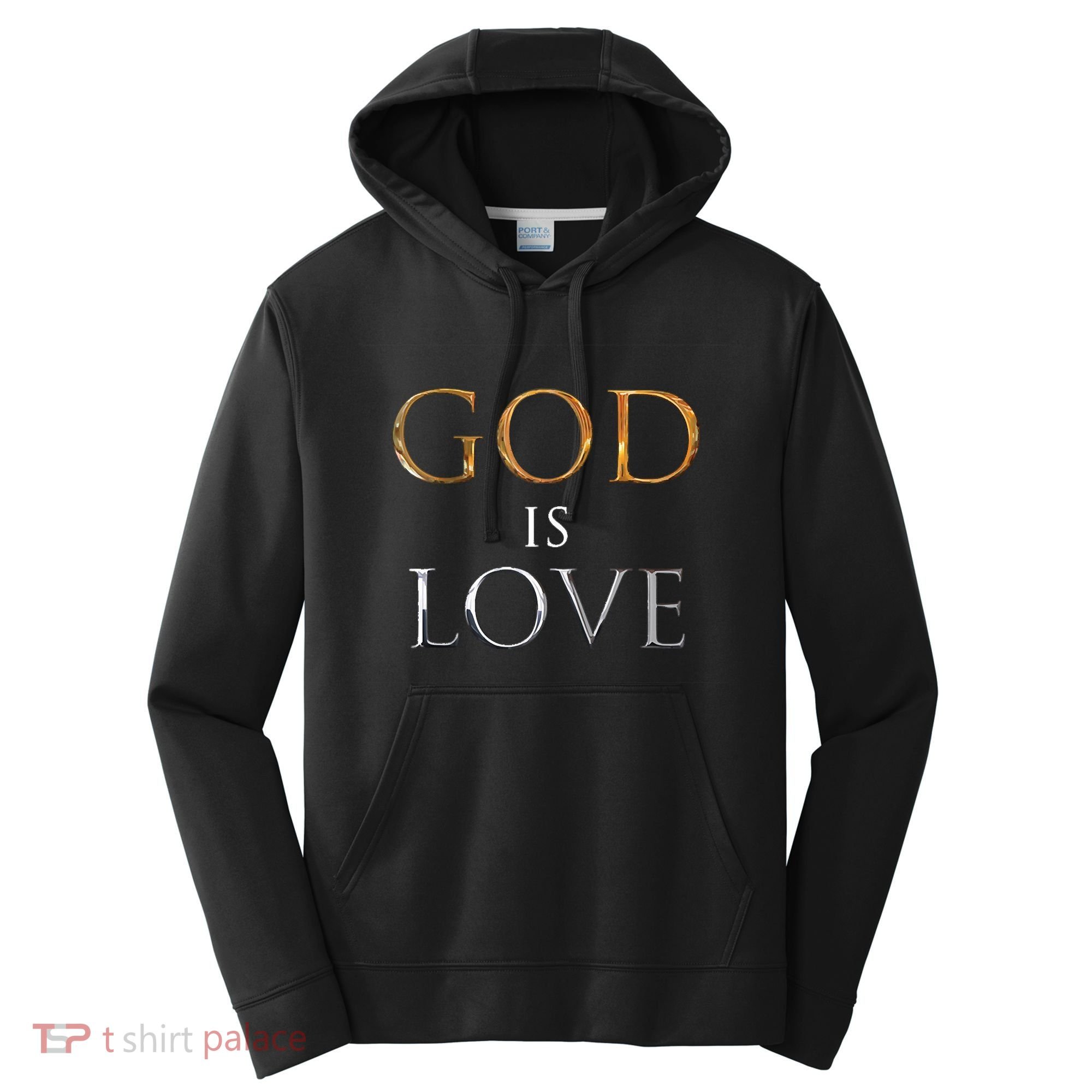 GOD IS LOVE Performance Fleece Hoodie