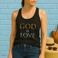 GOD IS LOVE Women's Tank Top thumb 2