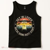 Get In Loser We're Doing Butt Stuff Alien Abduction Tank Top thumb 2