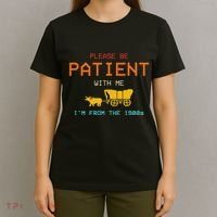 Get In Loser WeRe Going To Die Of Dysentery Oregon Trail T-Shirt thumb 4