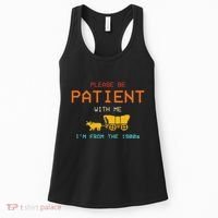 Get In Loser WeRe Going To Die Of Dysentery Oregon Trail Women's Tank Top thumb 0