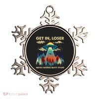 Get In Loser Alien Ufo Funny WeRe Doing Butt Stuff Ornament thumb 0
