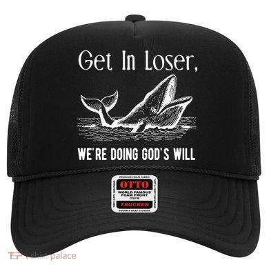 Get In Loser We're Doing God's Will Funny Christian Bible Hat