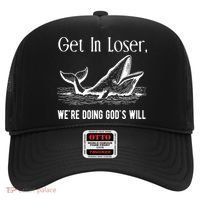 Get In Loser We're Doing God's Will Funny Christian Bible Hat thumb 0