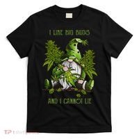 Gnome I Like Big Buds And I Cannot Lie Weed 420 Stoner Idea T-Shirt thumb 0