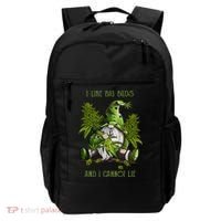 Gnome I Like Big Buds And I Cannot Lie Weed 420 Stoner Idea Backpack thumb 0