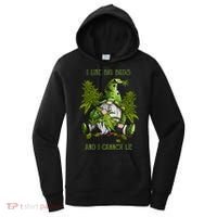 Gnome I Like Big Buds And I Cannot Lie Weed 420 Stoner Idea Women's Hoodie thumb 0