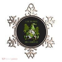 Gnome I Like Big Buds And I Cannot Lie Weed 420 Stoner Idea Ornament thumb 0