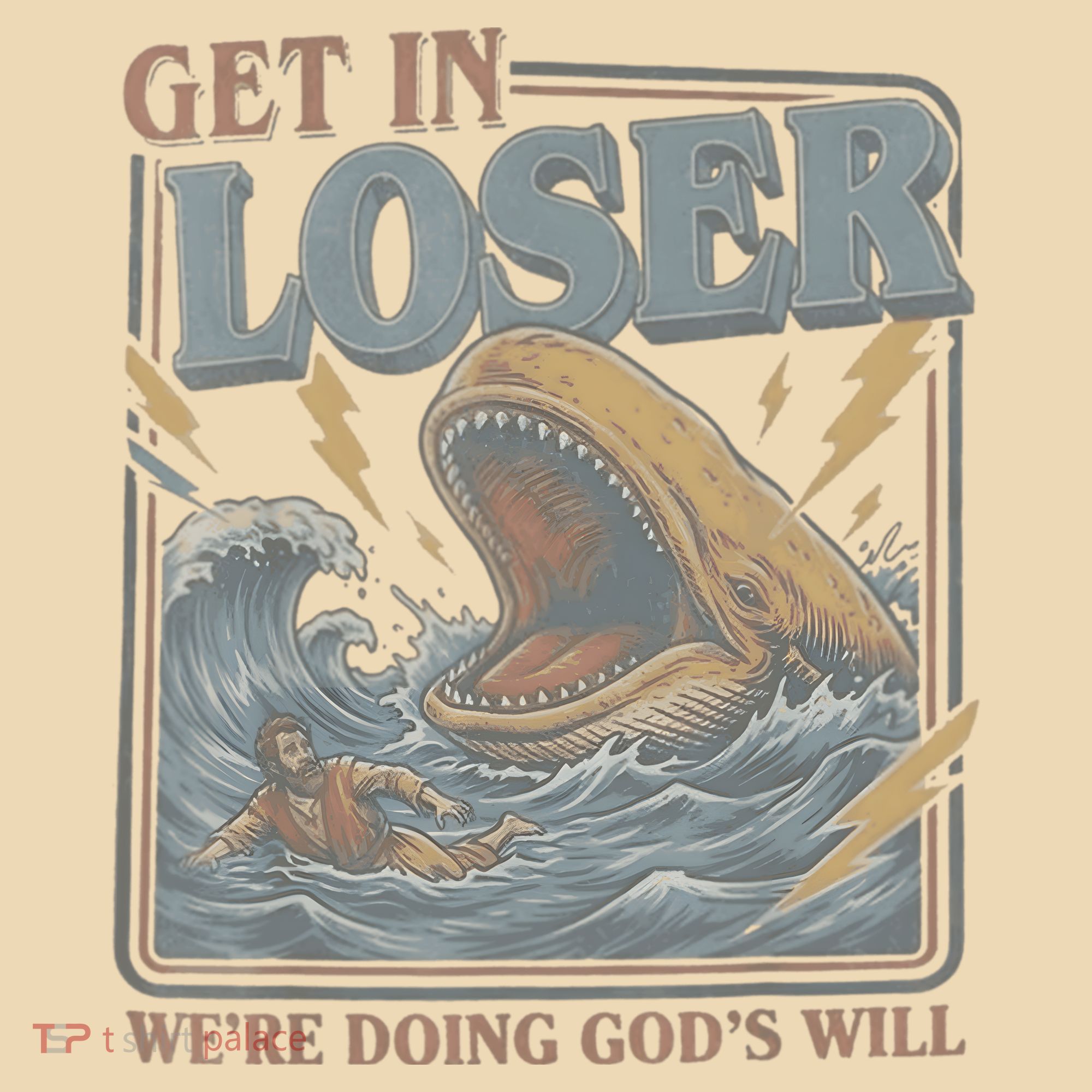 Get In Looser Were Doing God's Will Tote Bag