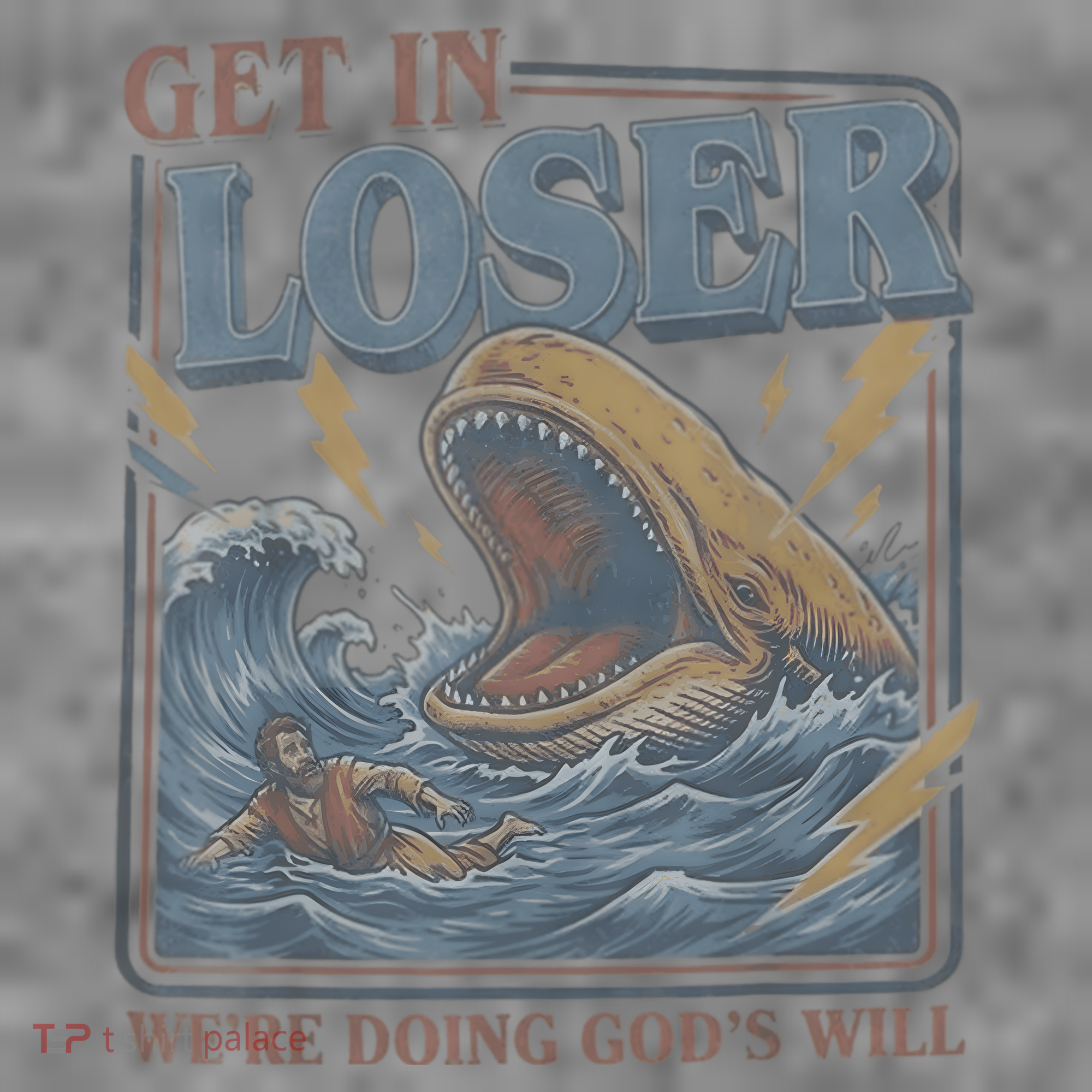 Get In Looser Were Doing God's Will Toddler Hoodie