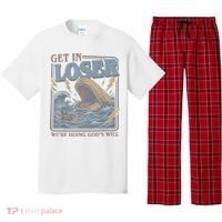 Get In Looser Were Doing God's Will Pajama Set thumb 0