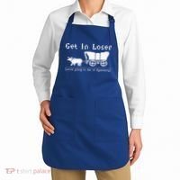 Get In Loser we're going to die of dysentery. Apron thumb 2