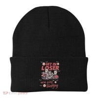 Get In Loser WeRe Going Slashing Horror Character Halloween Beanie thumb 0