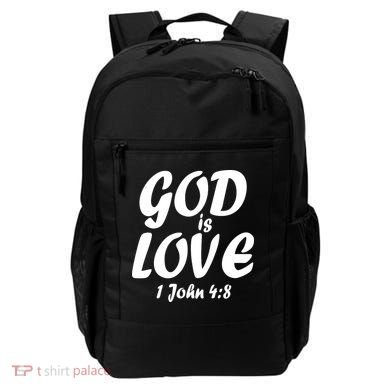 God Is Love 1 John 4:8 Backpack