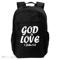 God Is Love 1 John 4:8 Backpack thumb 0