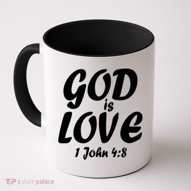 God Is Love 1 John 4:8 Coffee Mug
