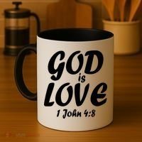 God Is Love 1 John 4:8 Coffee Mug thumb 4