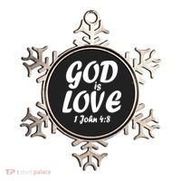 God Is Love 1 John 4:8 Ornament thumb 0