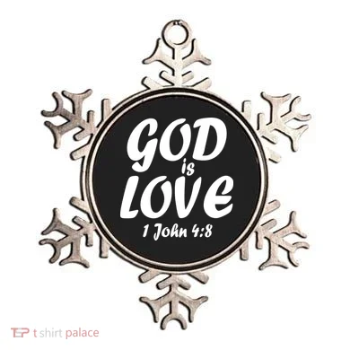 God Is Love 1 John 4:8 Ornament