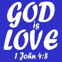 God Is Love 1 John 4:8 Coaster thumb 2