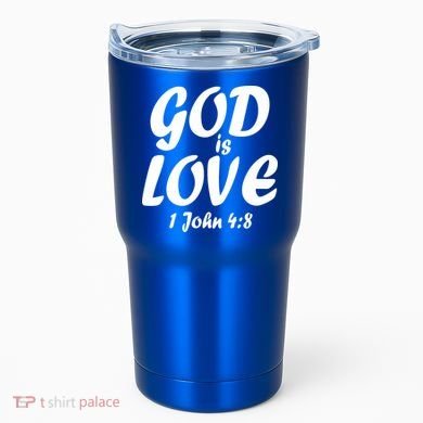 God Is Love 1 John 4:8 Tumbler