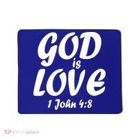 God Is Love 1 John 4:8 Mousepad thumb 0