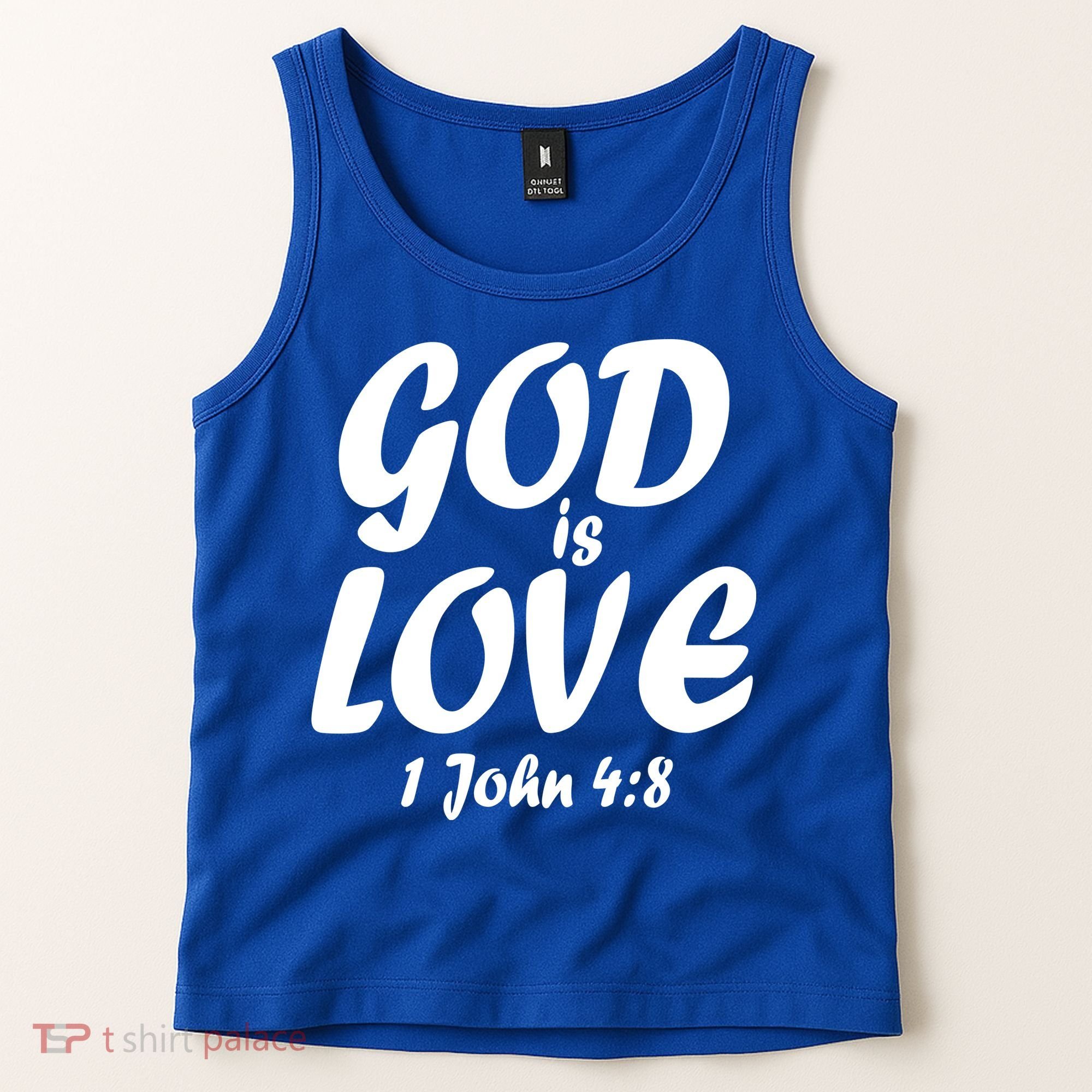 God Is Love 1 John 4:8 Tank Top