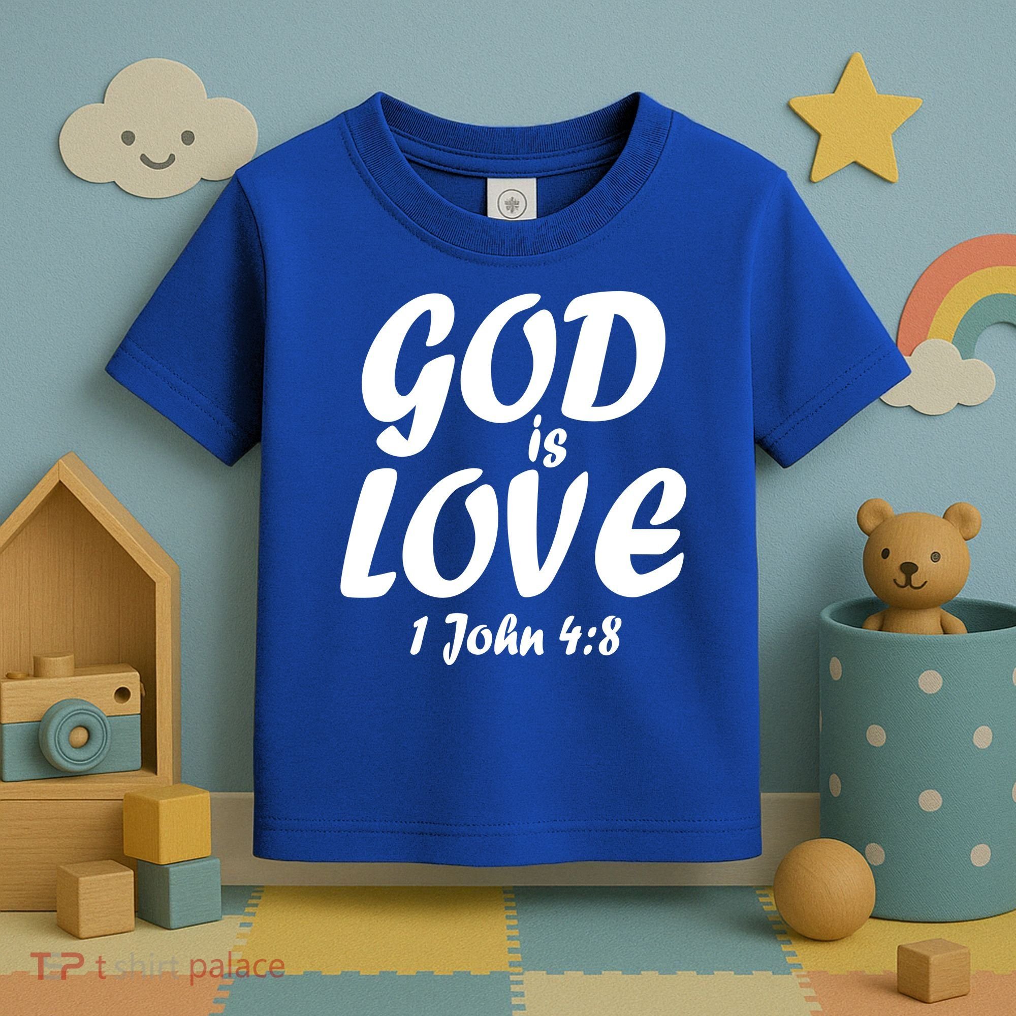 God Is Love 1 John 4:8 Toddler T-Shirt