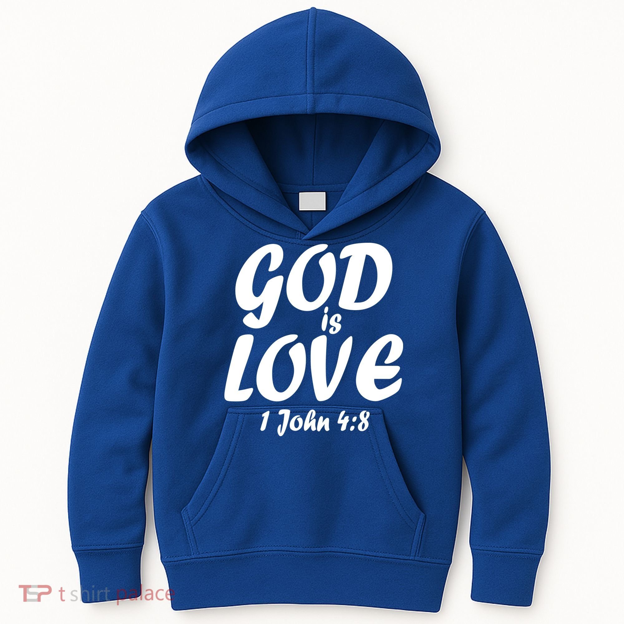 God Is Love 1 John 4:8 Kids Hoodie