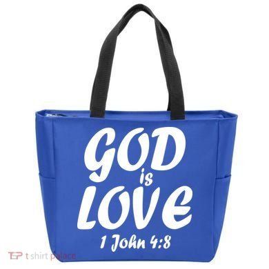 God Is Love 1 John 4:8 Tote Bag