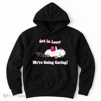 Get In Loser Were Going Caring Funny Bear Hoodie thumb 0