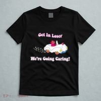 Get In Loser Were Going Caring Funny Bear T-Shirt thumb 5