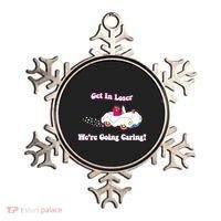 Get In Loser Were Going Caring Funny Bear Ornament thumb 0