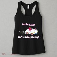 Get In Loser Were Going Caring Funny Bear Women's Tank Top thumb 3