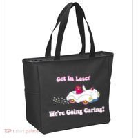 Get In Loser Were Going Caring Funny Bear Tote Bag thumb 2