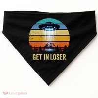 Get In Loser Alien Bigfoot Plus Size USA-Made Doggie Bandana thumb 0