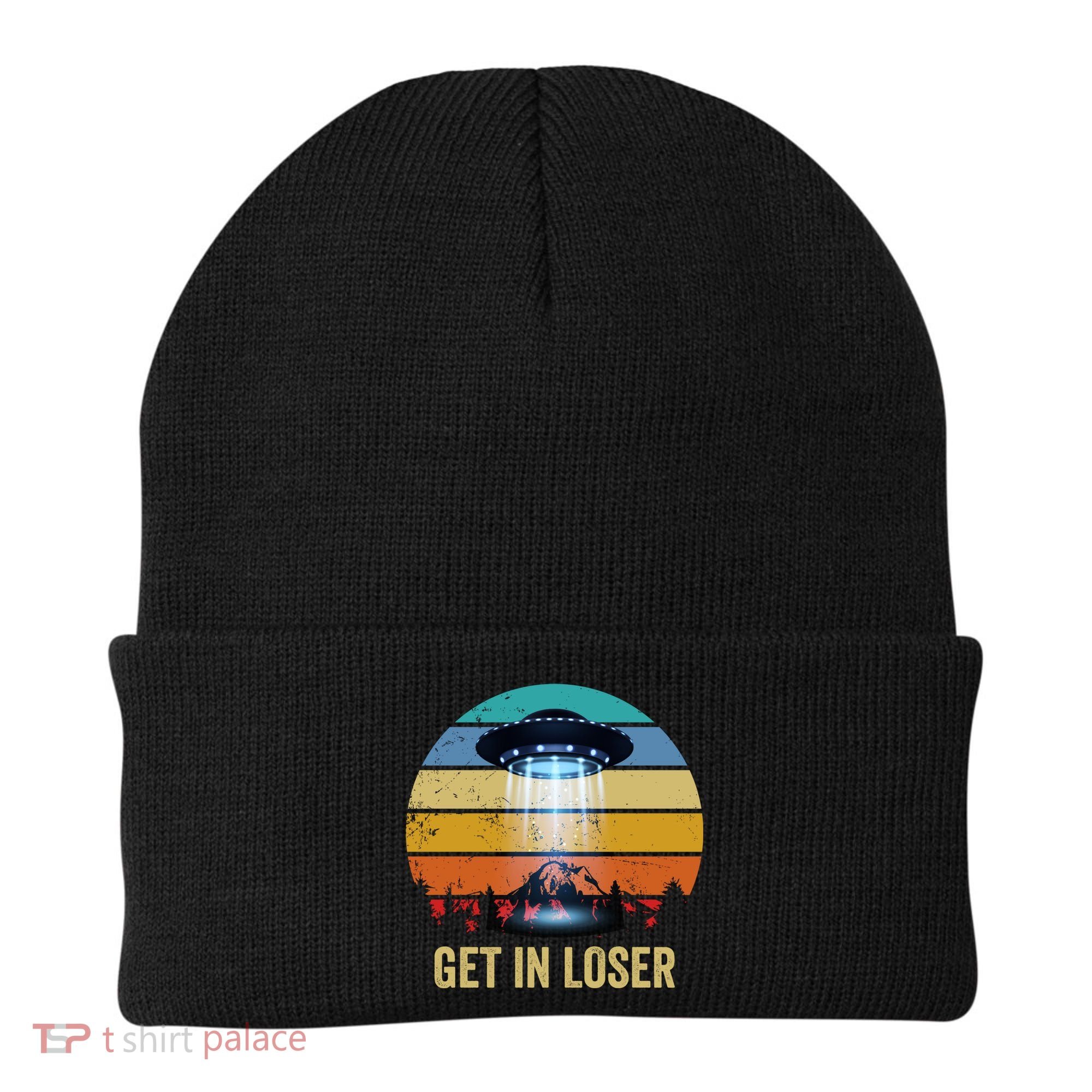 Get In Loser Alien Bigfoot Plus Size Beanie