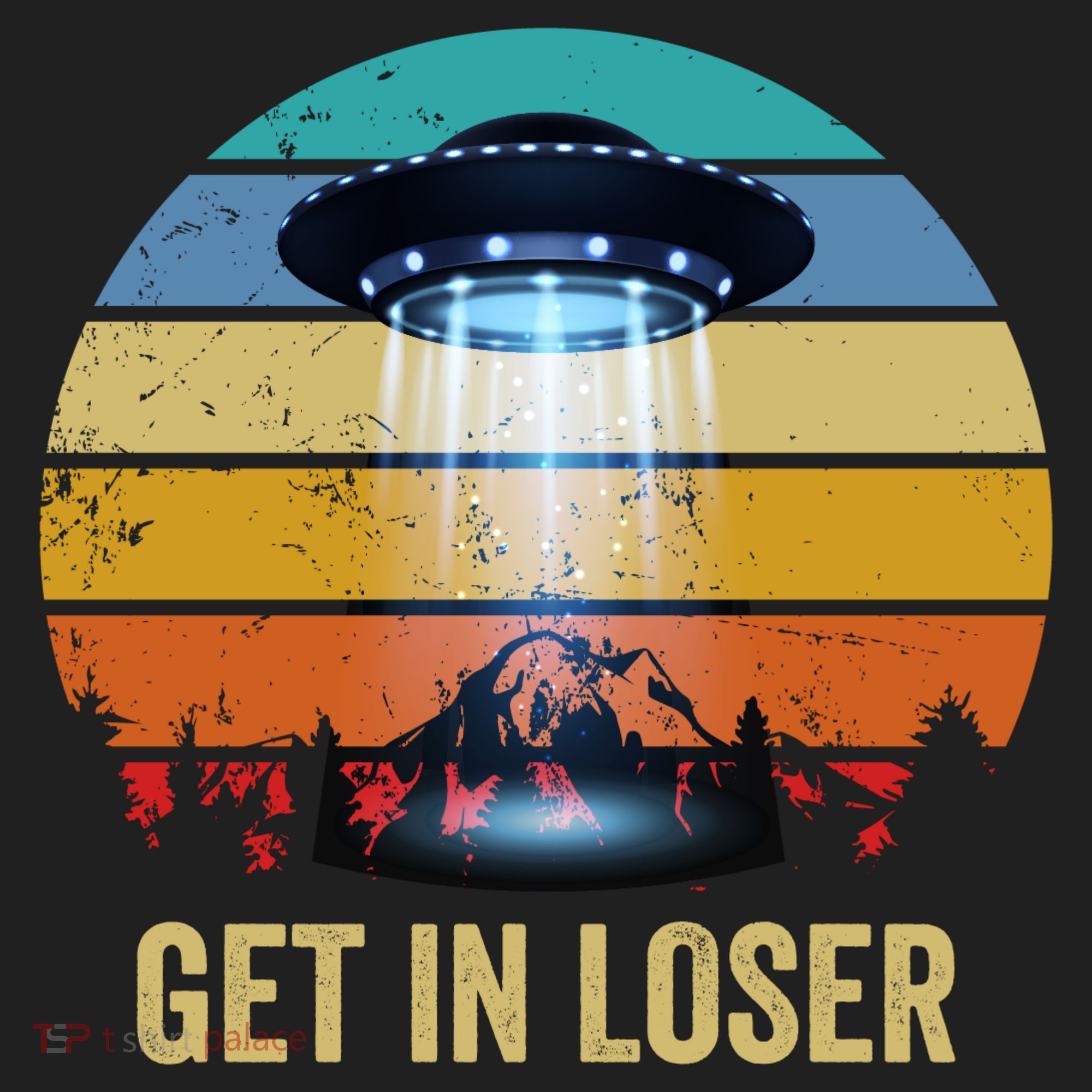 Get In Loser Alien Bigfoot Plus Size Beanie