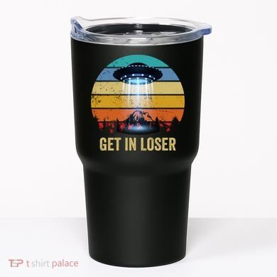 Get In Loser Alien Bigfoot Plus Size Tumbler